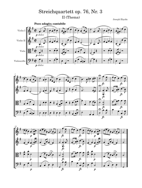 Emperor Quartet – Joseph Haydn
