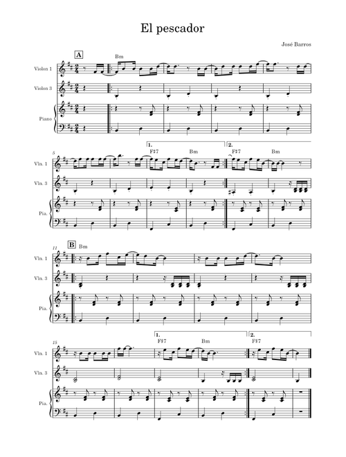 El pescador – Jose Barros
