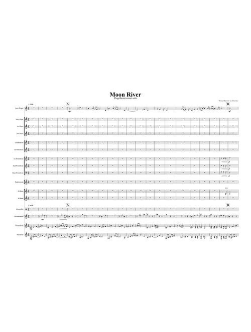 Moon River (Arr. Tina Kvamme) - Andy Williams (Brass Band)