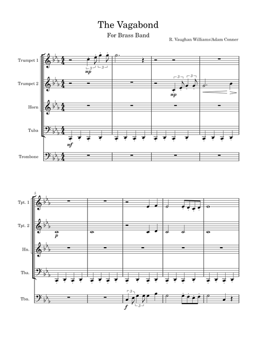 The Vagabond – Ralph Vaughan Williams
