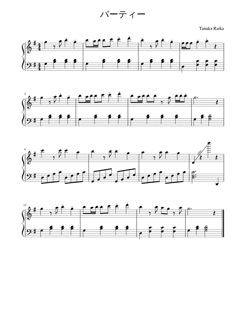 mscz Sheet Music for Piano (Solo) Easy | MuseScore.com