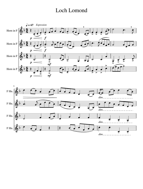 Loch Lomond French Horn Quartet