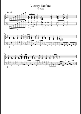 Free Final Fantasy Iv Victory Fanfare by Nobuo Uematsu sheet music