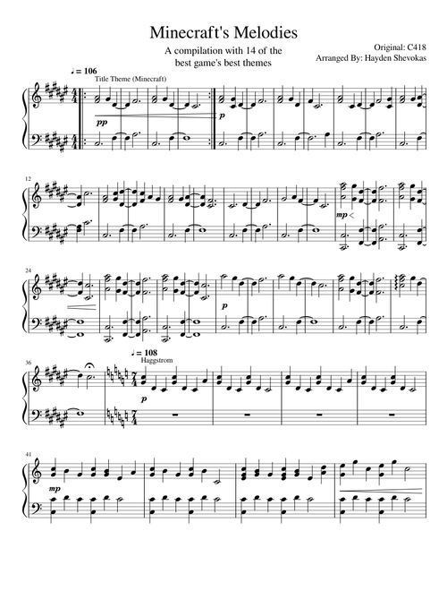 Minecraft's Melodies