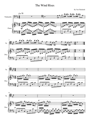 ヤキモチ/起风了 Sheet music for Piano, Vocals (Solo ヤキモチ/起风了 Sheet music for Piano, Vocals (Solo