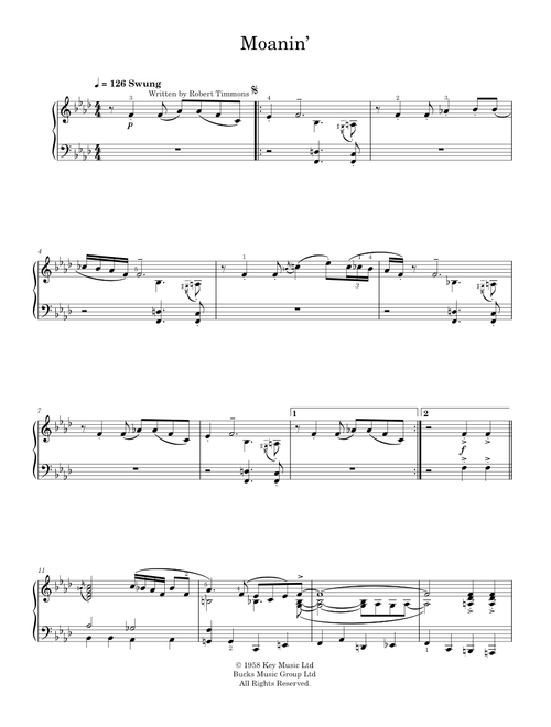 Moanin - Art Blakey (Solo)