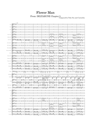 Flower Man - DELTARUNE Chapter 5 – Toby Fox Sheet Music for Piano (Solo ...