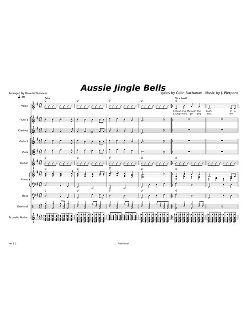 Aussie jingle bells – Colin Buchanan
