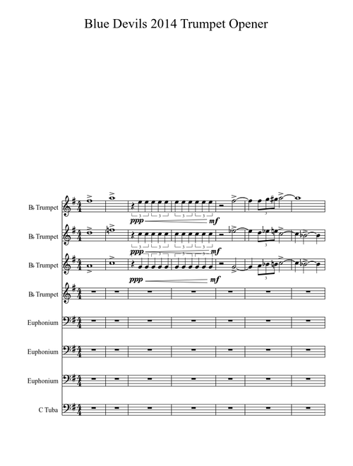 Blue Devils 2014 Opener