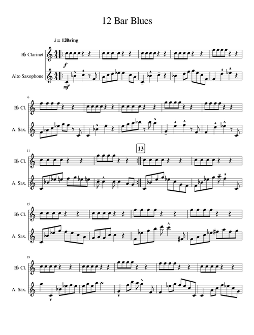 12 Bar Blues Swing (WIP)