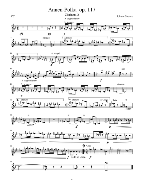 Annen Polka op 117