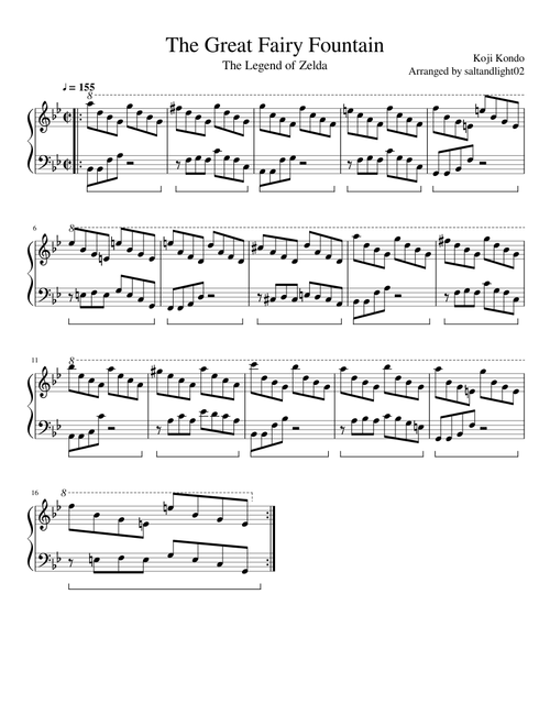 The Legend of Zelda: Great Fairy Fountain (Piano Cover)