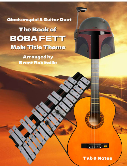 The Book Of Boba Fett Main Title Theme (Arr. Brent C Robitaille) - Ludwig Goransson (Instrumental Duet and Piano)