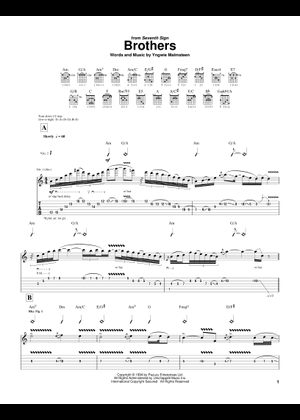 Band Score Yngwie J. Malmseen's Rising Force TAB Sheet Music
