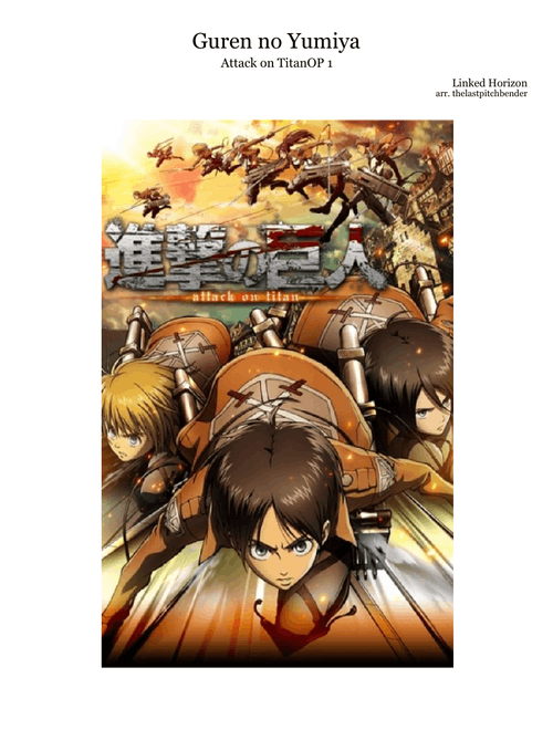 Guren no Yumiya (Attack on Titan OP 1) - Marching Band