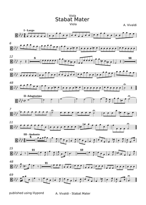 Stabat Mater Rv 621 Vocal Score Based On The Critical Edition