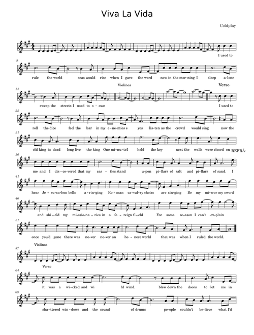 Viva la Vida - Coldplay