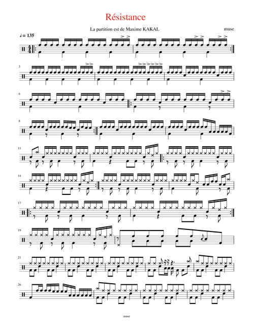 Résistance de Muse