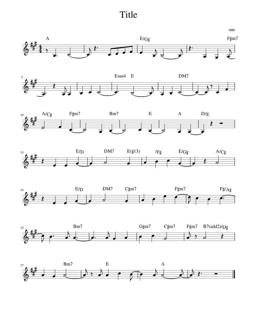 . Sheet music for Piano (Solo) Easy | Musescore.com