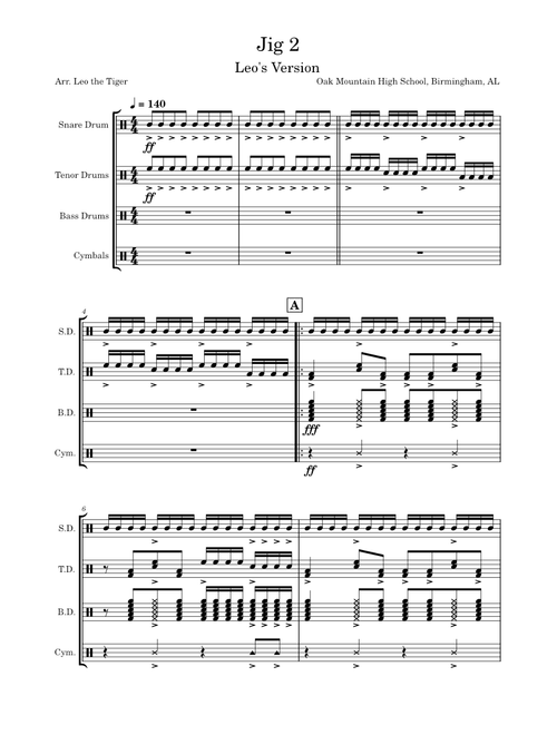 Jig 2 – Oak Mountain High School