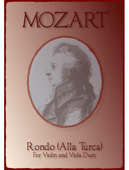 Rondo Alla Turca, W A Mozart, Violin and Viola Duet. (Arr. David McKeown) (Instrumental Duet)