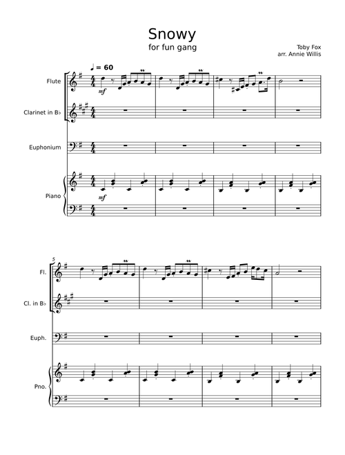 Snowy – Toby Fox