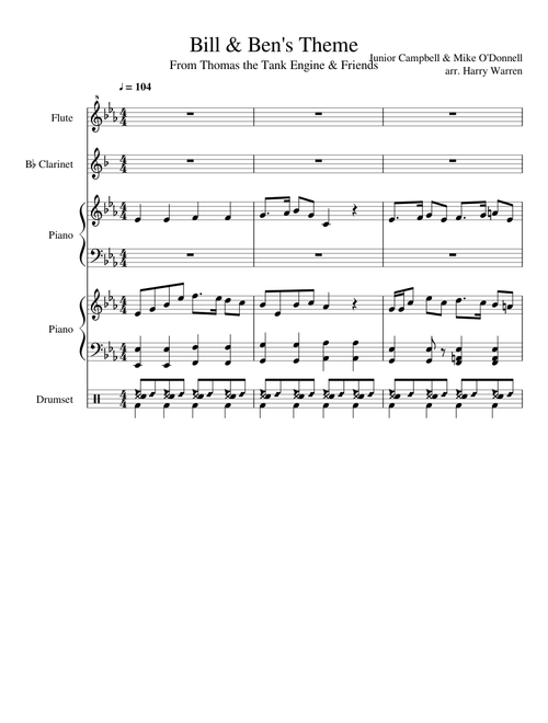 Bill & Ben's Theme from Thomas the Tank Engine & Friends