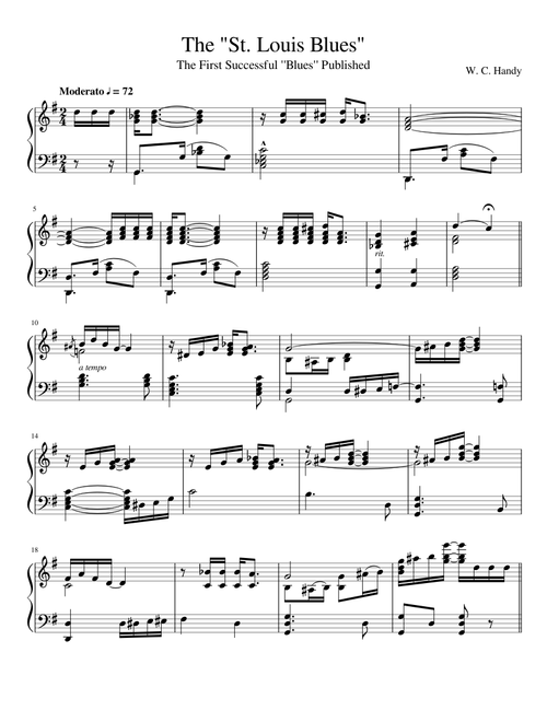 The "St. Louis Blues"