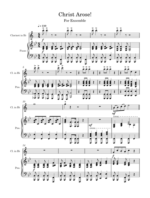 Christ arose - Robert Lowry