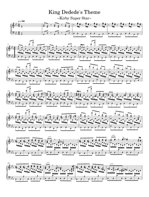 King Dedede's Theme – Kirby Super Star
