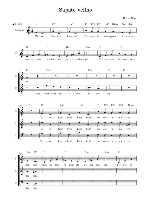 Sapato Velho – Roupa Nova