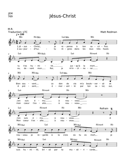 Jesus Christ (Once Again) - Matt Redman