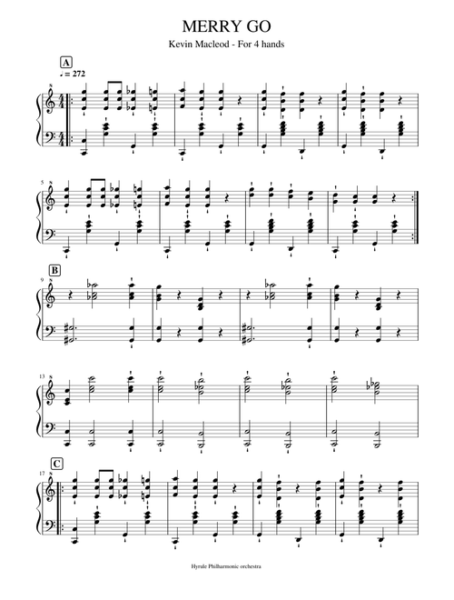 MERRY GO (Kevin Macleod)