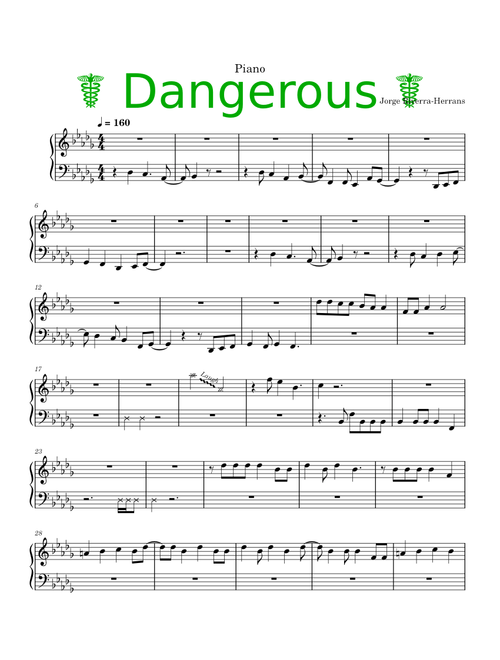 Dangerous – Jorge Rivera-Herrans
