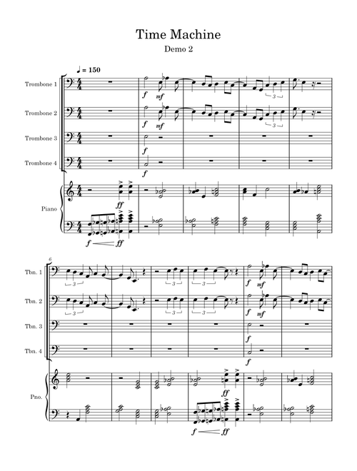 Time Machine (Demo 2, Trombone)