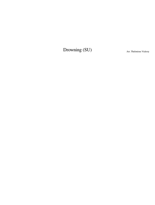 Drowning - SU Adaptation for GHS Pep Band