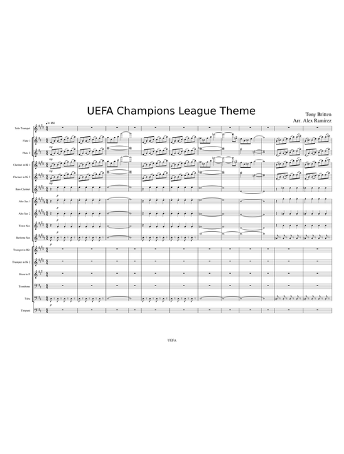 Uefa champions league anthem – Misc Television