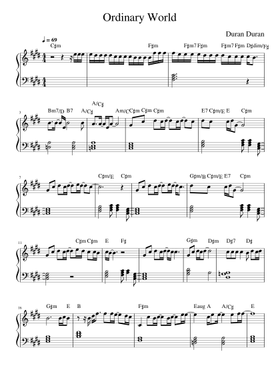 DURAN DURAN／楽譜色々セット DURAN DURAN／楽譜色々セット DURAN DURAN／楽譜色々セット