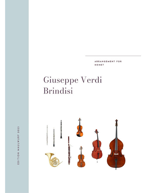 Brindisi (Arr. Edition Maulwurf) - Giuseppe Verdi (Large Ensemble)