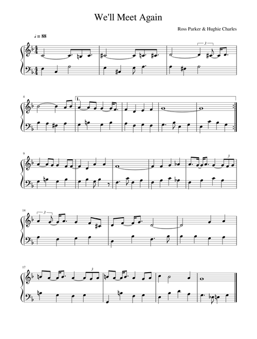 Well meet again – Vera Lynn