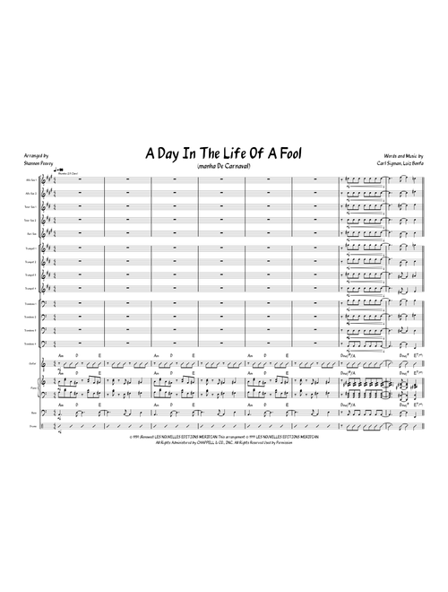 A Day In The Life Of A Fool (Manha De Carnaval) – Carl Sigman