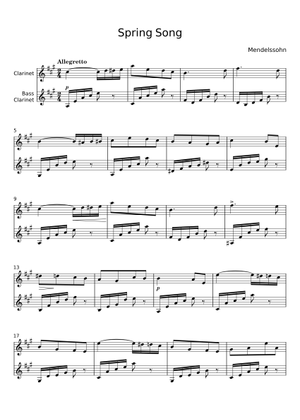 Play Official version of Spring Song, from Songs Without Words, Op