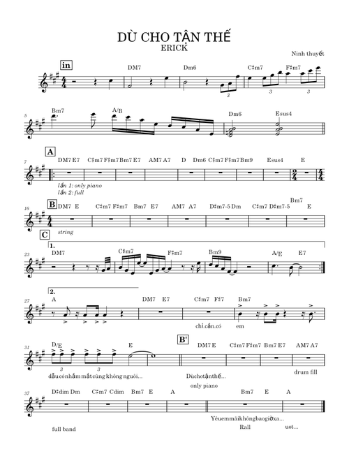 Dù cho tận thế – Erik Satie