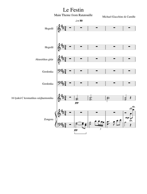 Le Festin - Main Theme from Ratatouille