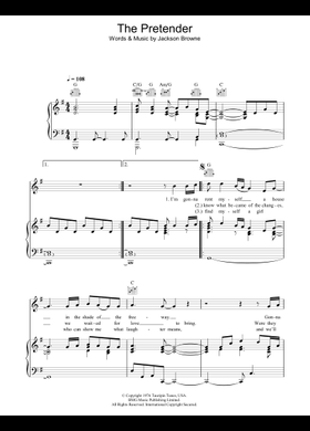Free Jackson Browne sheet music | Download PDF or print on