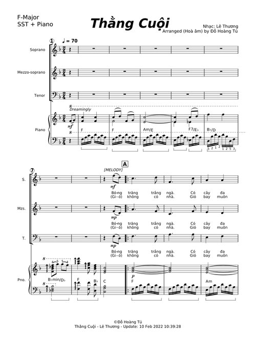 Thằng Cuội - Lê Thương (Nhạc) / Đỗ Hoàng Tú (Hoà âm)