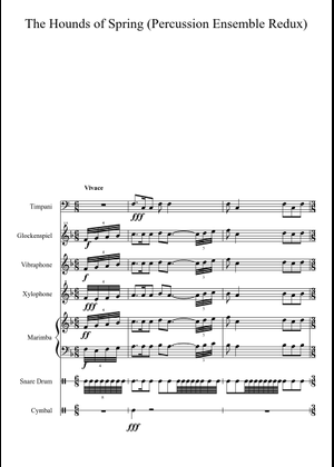 The Hounds of Spring (A Concert Overture for Winds) – Alfred Reed