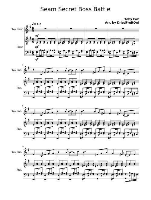 Vs Seam (Deltarune) Piano Sketch FINISHED SONG IN DESCRIPTION