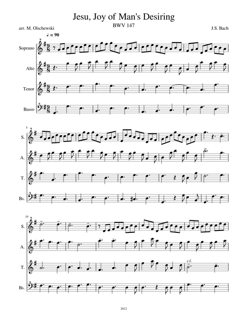 Jesu, Joy of Man's Desiring