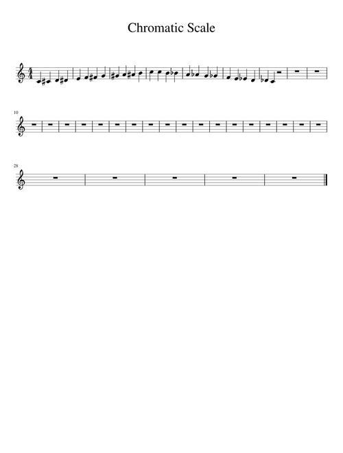 Chromatic Scale